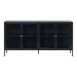 Must metallist vitriinkapp 170x85 cm Carmel &ndash; Unique Furniture