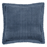 Sinine puuvillane dekoratiivpadi Waffle, 45 x 45 cm - Tiseco Home Studio