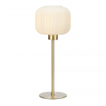 Laualamp messingist ja valgest materjalist Sober - Marksl&ouml;jd