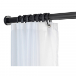 Must teleskoopiline vannitoapulk , pikkus 110-185 cm Luz - Wenko