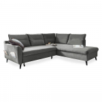 Helehall sametne nurgadiivan L, paremas nurgas Stylish Stan - Miuform