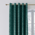 Rohelised kardinad 2tk komplektis 168x183 cm Art Deco Pearl - Catherine Lansfield