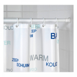 Valge teleskoopiline du&scaron;ikardinapulk , pikkus 110 - 185 cm - Wenko