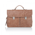 Konjaki pruun meeste vasikanahast kohver - Ferruccio Laconi