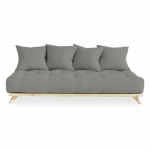 Diivan Natural Clear/Grey Senza - Karup Design