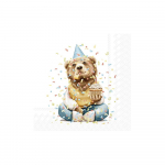 Paberserviisid 20 tk komplektis Happy Teddy - IHR