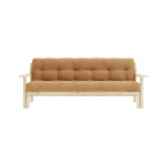 Corduroy diivanvoodi sinepist 218 cm Unwind - Karup Design