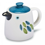 Sinine-valge keraamiline teekann Forest Birds - Cooksmart &reg;