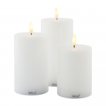 LED k&uuml;&uuml;nlad 3 tk komplektis (k&otilde;rgus 15 cm) Sille Rechargeable &ndash; Sirius