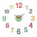 Laste kell &oslash; 60 cm DIY Chico - Karlsson