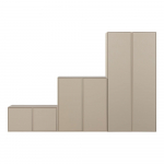 Kreem m&auml;nnipuidust modulaarne kapp 300x200 cm Daily - vtwonen