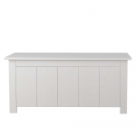 Valge m&auml;nnipuidust laegas 100x45 cm Bertram - St&oslash;raa