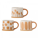 Kollased tassid, 3 tk komplektis 450 ml Linora - Bloomingville