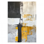 K&auml;sitsi maalitud elementidega maal 70x100 cm Jade - Styler