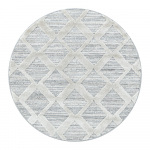 Helehall &uuml;mmargune vaip &oslash; 80 cm Pisa - Ayyildiz Carpets