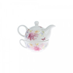 Valge portselanist teekomplekt - Dakls