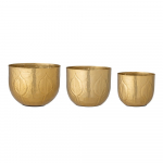 Metallist lillepoti katted 3tk komplektis &oslash; 18 cm Bati &ndash; Bloomingville