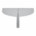 Matt h&otilde;bedane roostevabast terasest riiul 30 cm Oru - Blomus