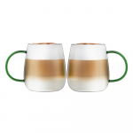 Cappuccino tassid 2tk komplektis 400 ml Bolla - Vialli Design