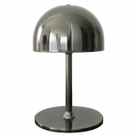 Tumehall puldiga juhitav LED-lauavalgusti metallist varjuga (k&otilde;rgus 22 cm) Tim - Sirius