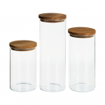 Klaasist toidu-pastapurgid 3tk komplektis - Casa Selecci&oacute;n