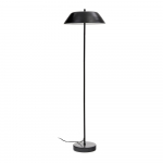Must p&otilde;randavalgusti metallist varjuga (k&otilde;rgus 153 cm) Sayra - Kave Home