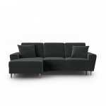 Tumehall sametist panipaigaga nurgadiivanvoodi (vasak nurk) Kyoto - Cosmopolitan Design