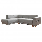 Helehall nurgadiivanvoodi panipaigaga (vasak nurk/L-kujuline) Classy Sophie &ndash; Miuform