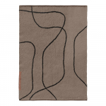 Pruun pestav puuvillane vaip 100x140 cm Shadow - Mette Ditmer Denmark