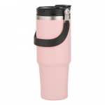 Heleroosa roostevabast terasest reisipudel 1 l Eco - Ladelle