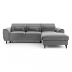 Hall sametist lahtik&auml;iv/sahtliga nurgadiivan (parem nurk/lamamisosaga) Foble &ndash; ELTAP