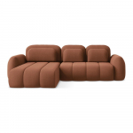 Terrakottapunane panipaigaga bukleekangast nurgadiivanvoodi (vasak nurk) Pele - Makamii