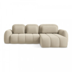 Helepruun panipaigaga bukleekangast nurgadiivanvoodi (parem nurk) Pele - Makamii