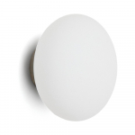 Valge/must seinalamp &oslash; 15 cm Bamila - Kave Home