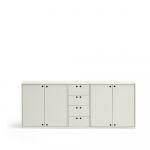 Kreemikas kummut 197x80x40 cm Wally - Teulat