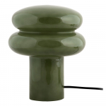 Roheline klaasist laualamp (k&otilde;rgus 24 cm) Incesante - Leitmotiv