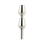 L&auml;ikiv h&otilde;bedane metallvaas (k&otilde;rgus 11 cm) BMF - STOFF Nagel