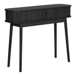 Must m&auml;nnipuidust konsoollaud 30x100 cm Nikoo - House Nordic