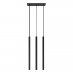 Must rippvalgusti, pikkus 30 cm Fideus - Sollux