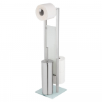 WC-paberi statiiv koos WC-harjaga Rivalta - Wenko