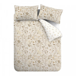 Valge/beež voodipesu &uuml;heinimesevoodile 135x200 cm Isadora Floral - Catherine Lansfield