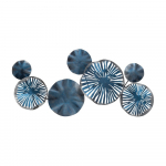 Metallist seinakaunistus 79x35 cm Astrid - Wallity