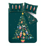 Tumeroheline voodipesu kaheinimesevoodile 200x220 cm Nutcracker - Catherine Lansfield