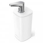 Valge terasest seebidosaator 295 ml Pulse - simplehuman