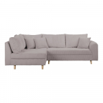 Hall velvetist nurgadiivan (vasak nurk) Ariella - Ropez