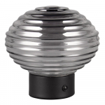 Must-hall dimmerdatav LED laualamp klaasist varjuga (k&otilde;rgus 14,5 cm) Earl - Reality