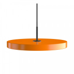 Oranž LED rippvalgusti metallist lambivarjuga &oslash; 43 cm Asteria Medium - UMAGE