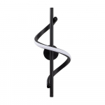 Must LED seinavalgusti &oslash; 7 cm Likma - Opviq lights