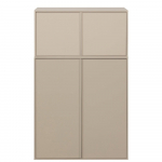 Kreem m&auml;nnipuidust modulaarne kapp 100x150 cm Daily - vtwonen