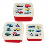 Laste toidukarp 3 tk Road Trip - Rex London